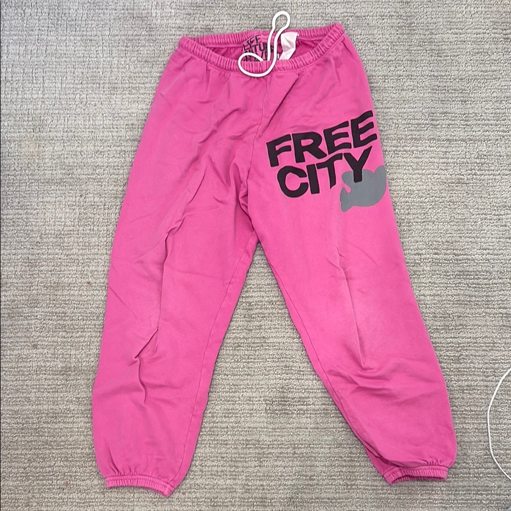 freecity Kids Pink Sweatpants